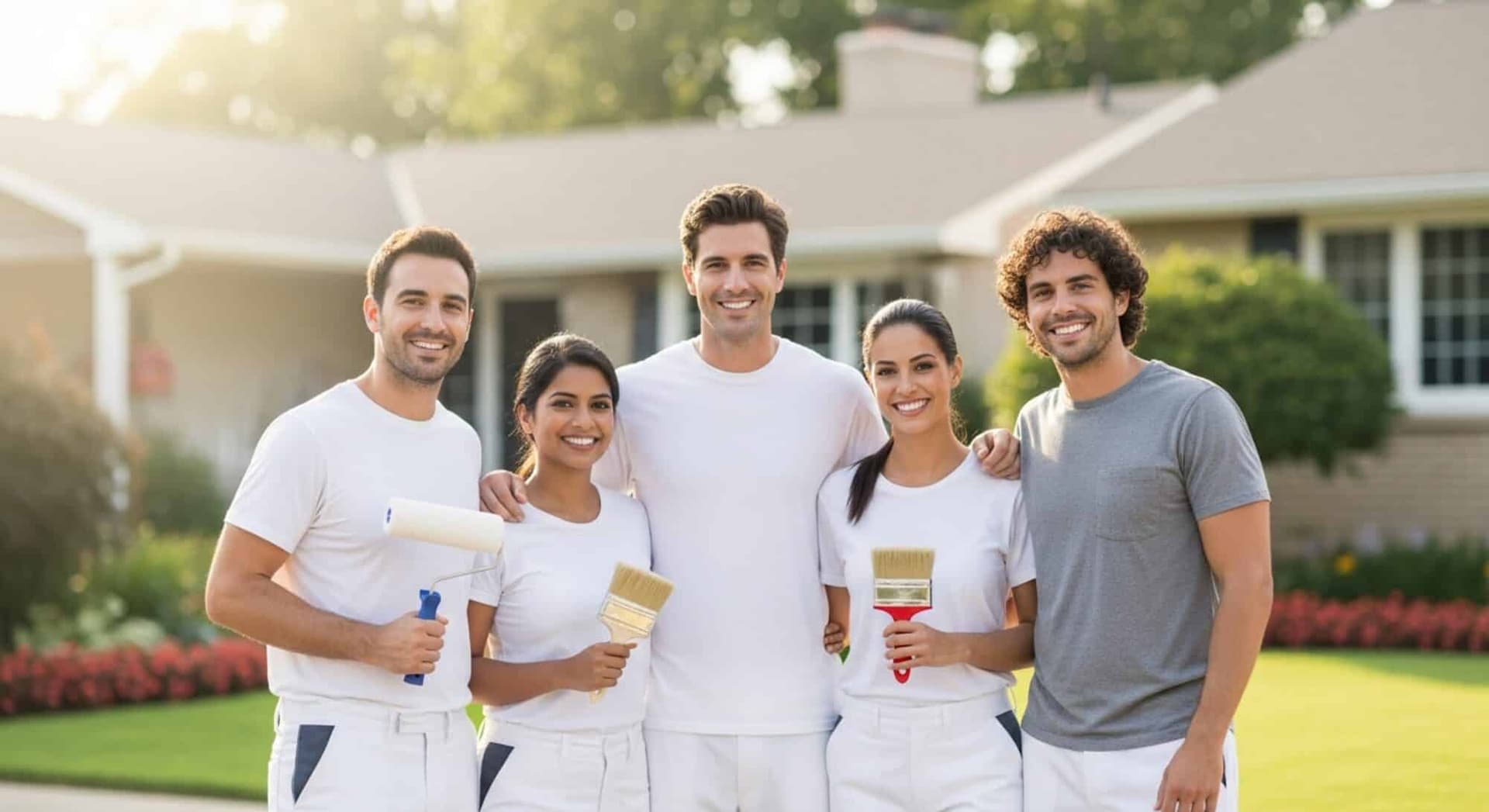 Members of the Strata Coating crew on the job